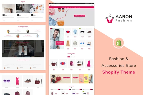 Aaron - Fashion Shopify Theme