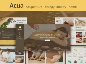 Acua - Shopify Medical Store, Health Shop Theme