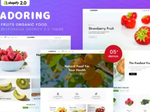 Adoring - Fruits Organic Food Shopify 2.0 Theme