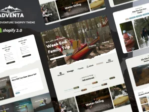 Adventa - Travel & Adventure Store Shopify Theme